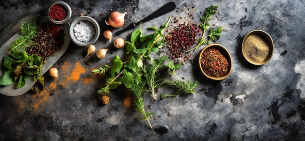 Składniki na drewnianym stole